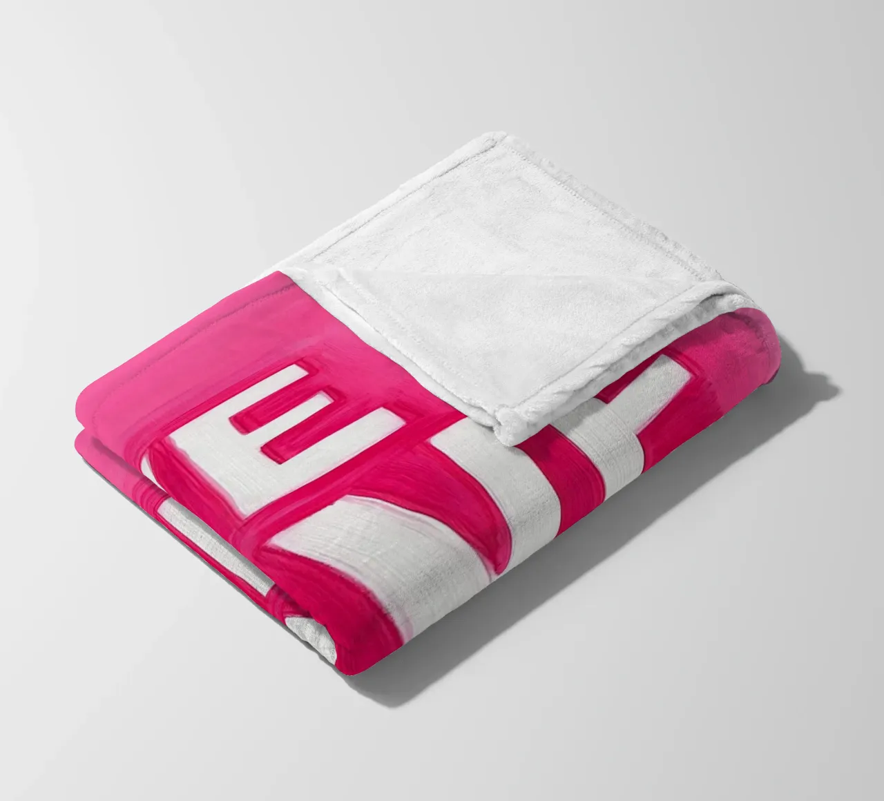 pink we have wine fleece blanket by Carinaprint