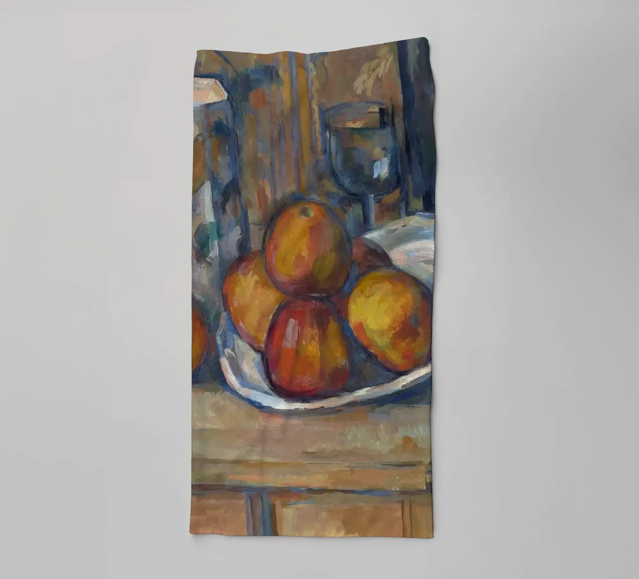 Cézanne Post-Impressionist Still Life - Fruit & Pitcher towel by ClubArt