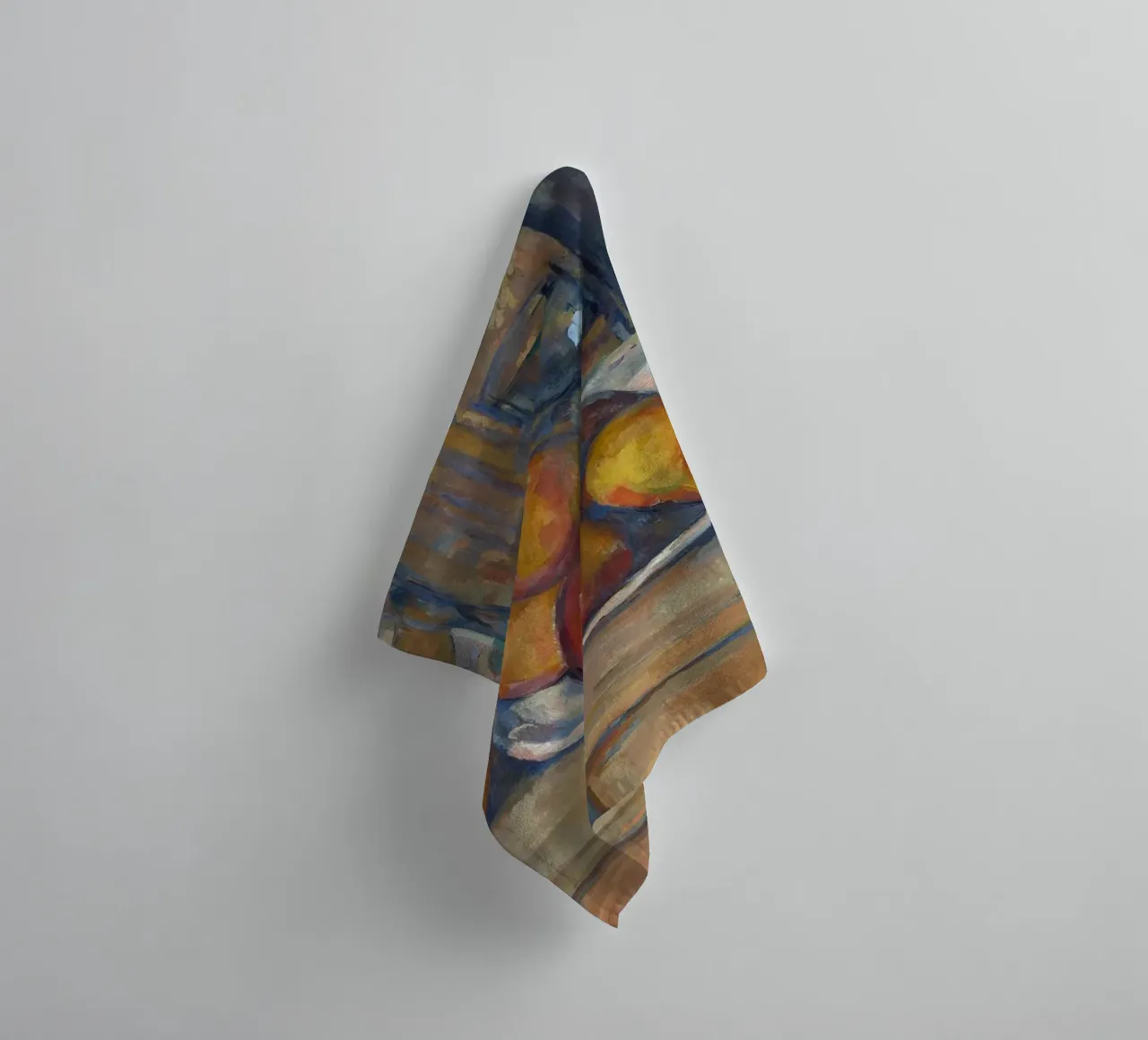 Cézanne Post-Impressionist Still Life - Fruit & Pitcher towel by ClubArt