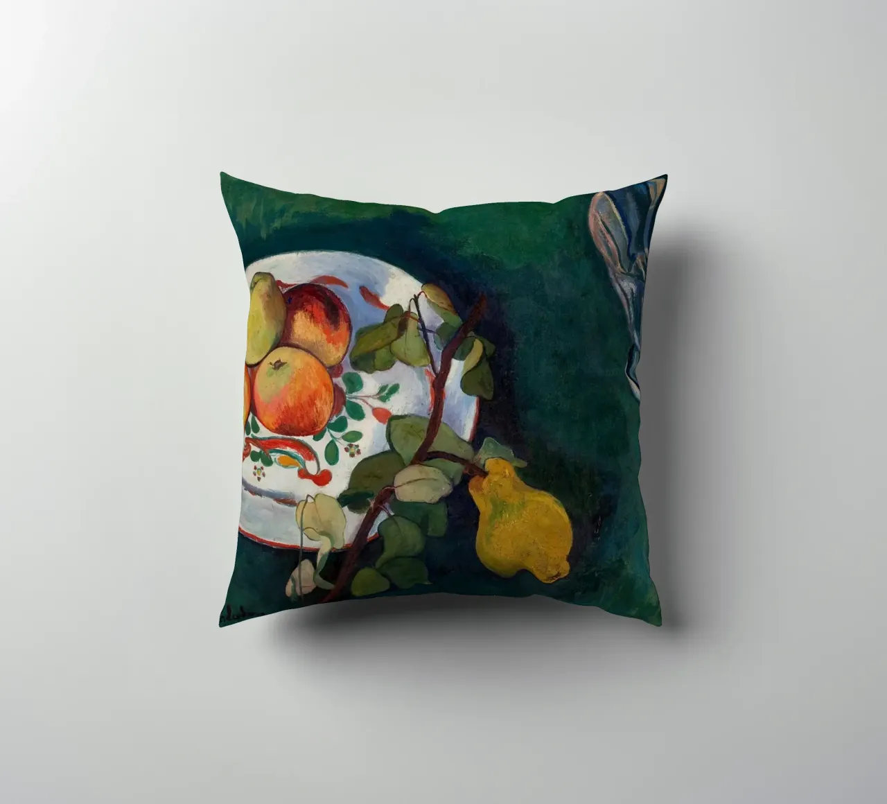 Valadon Natura morta di frutta e vetro - Arte post-impressionista cuscino da ClubArt
