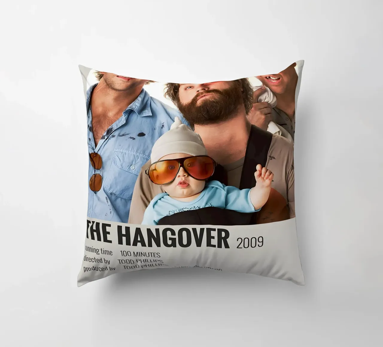THE HANGOVER 2009 cuscino da MVFminimalist