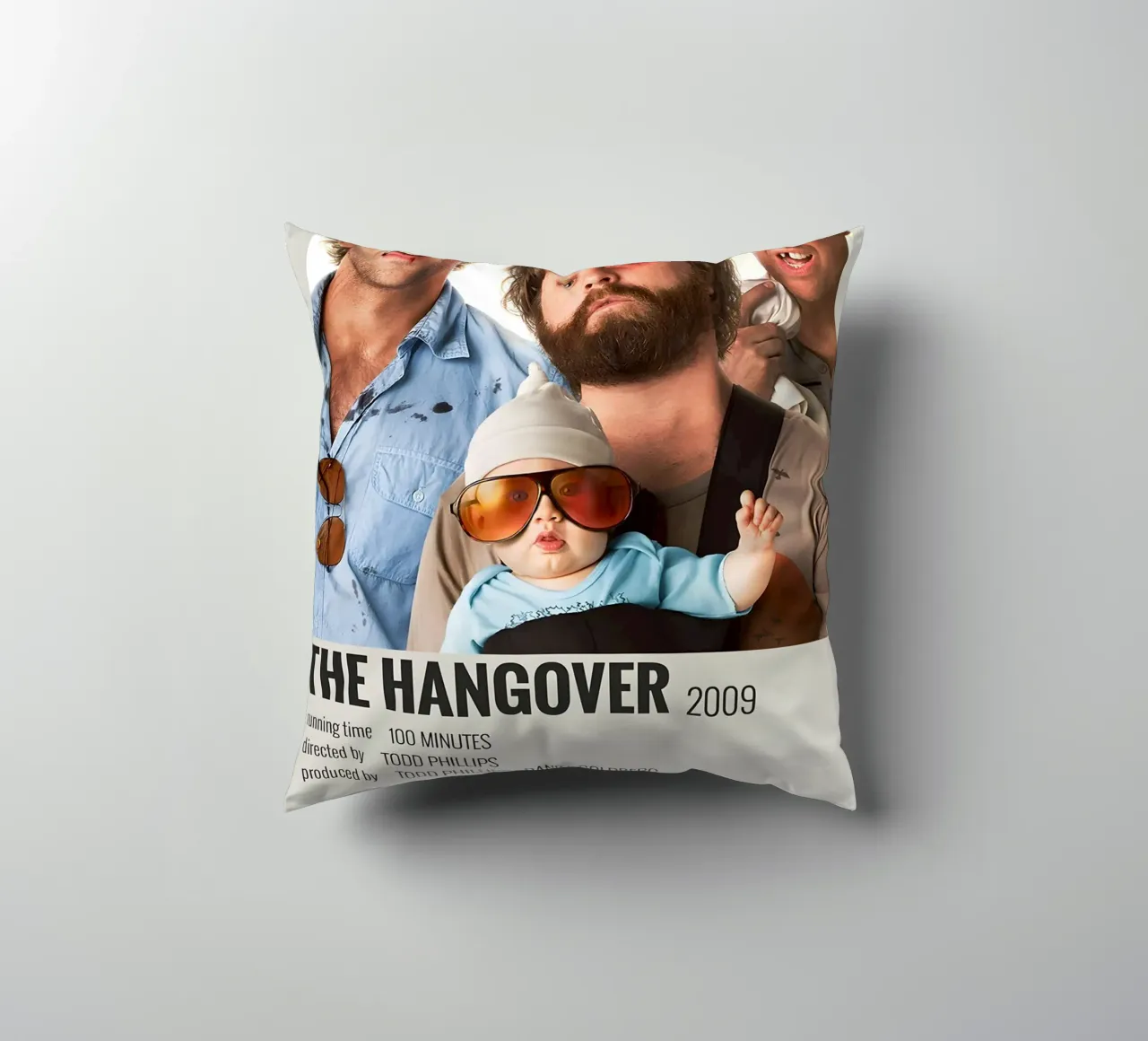 THE HANGOVER 2009 cuscino da MVFminimalist