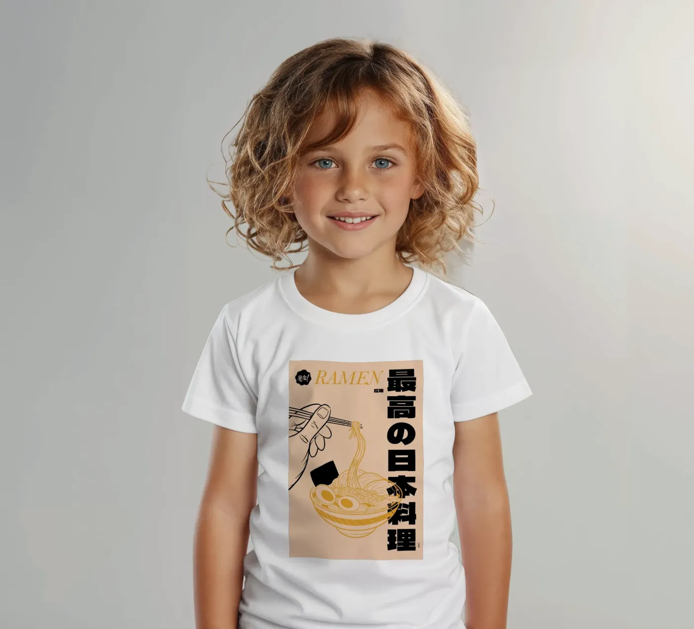 Ramen t-shirt bambini da Rafa Gomes
