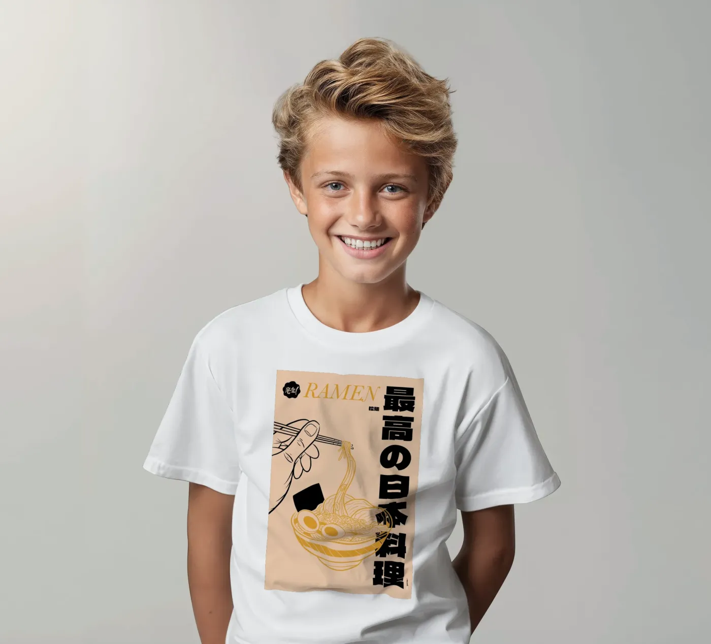 Ramen t-shirt bambini da Rafa Gomes