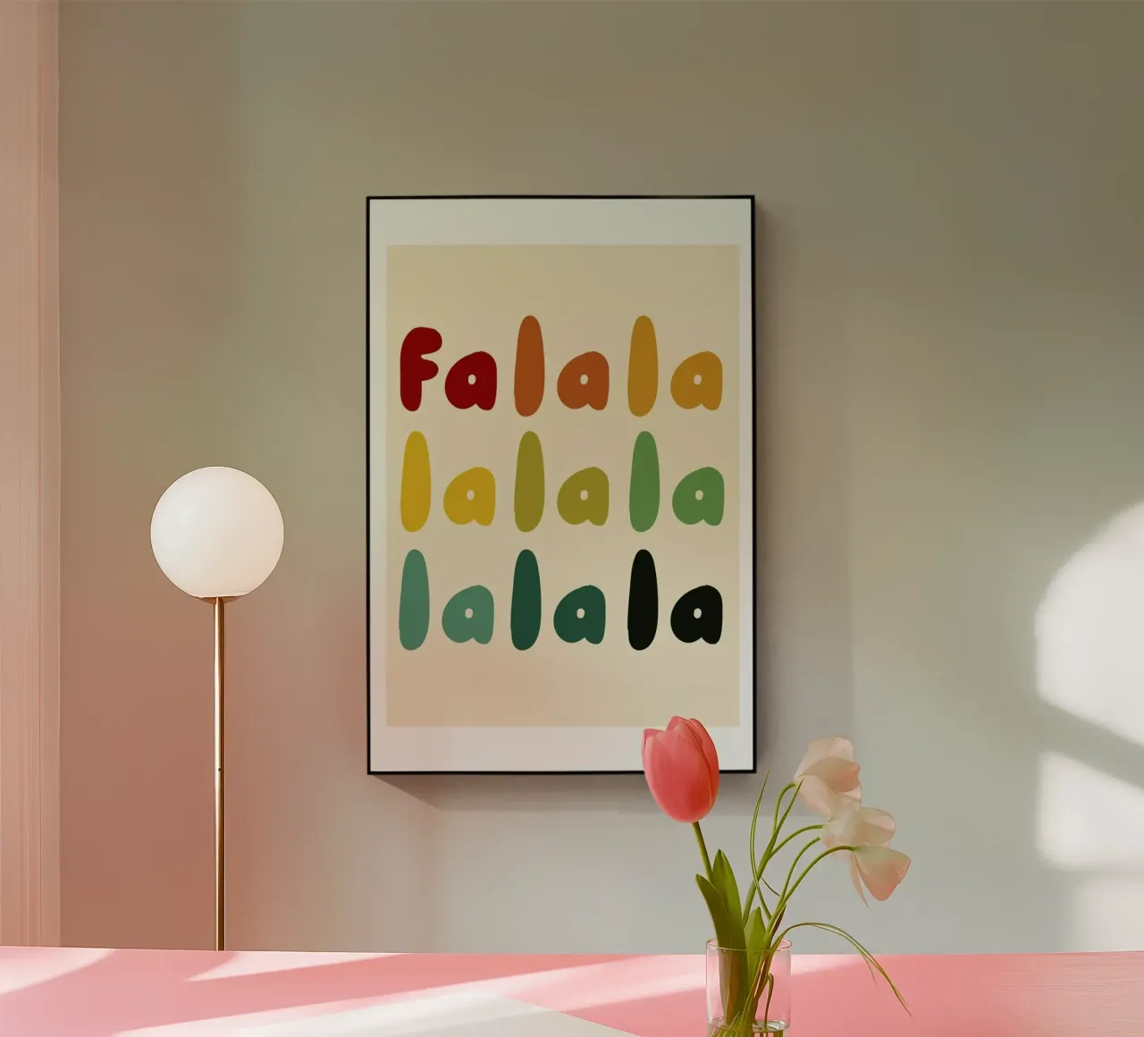 Falala plexiglass da Mottos by Sinan Saydik