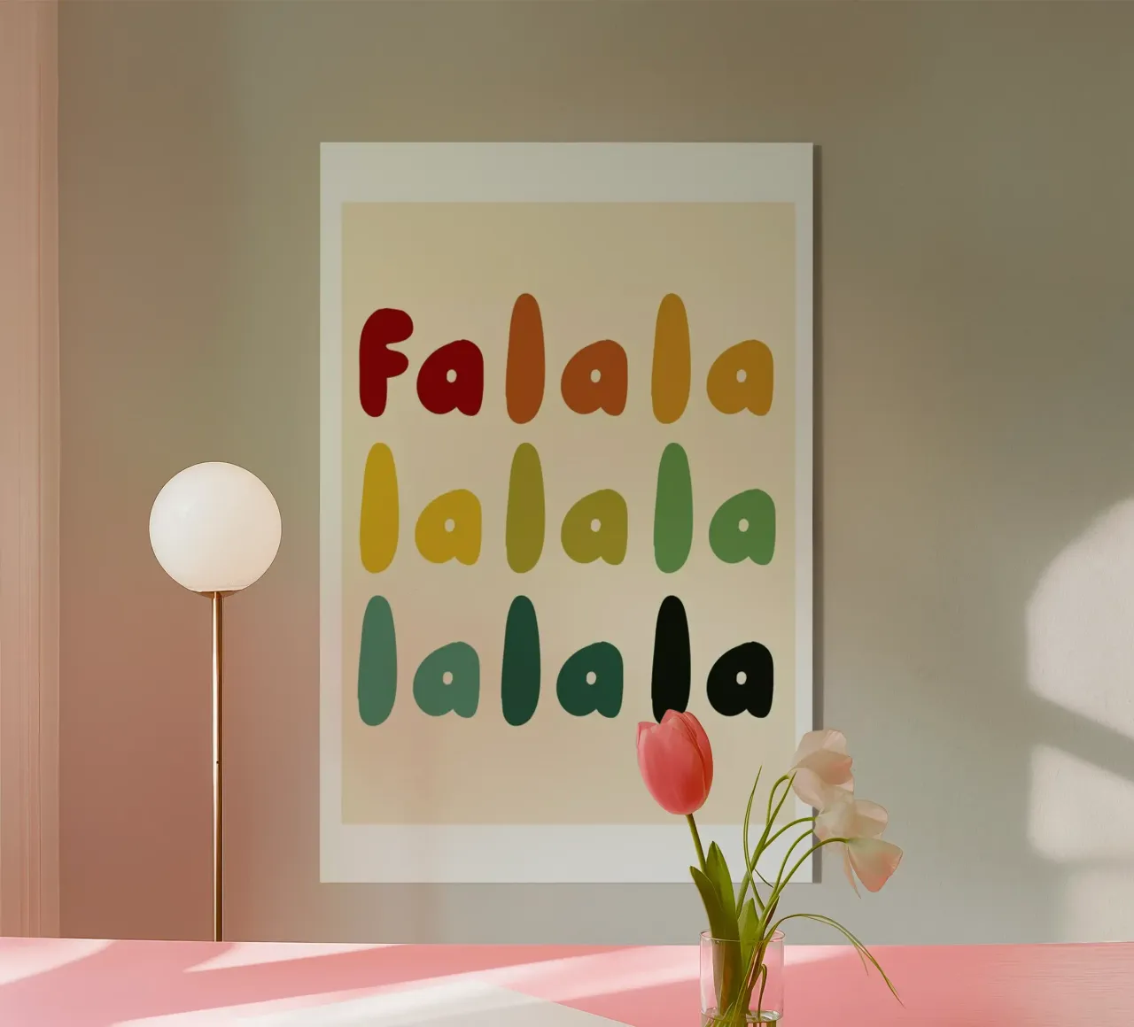 Falala plexiglass da Mottos by Sinan Saydik