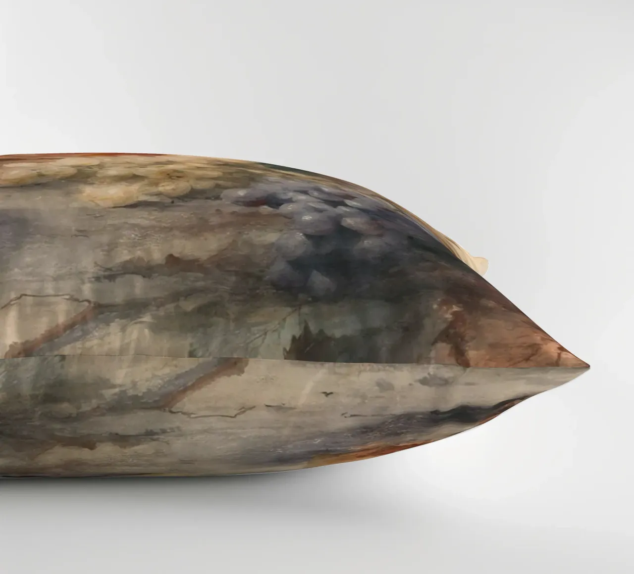 Natura morta Meloni Uva Bottiglie - Pittura ad acquerello cuscino da ClubArt