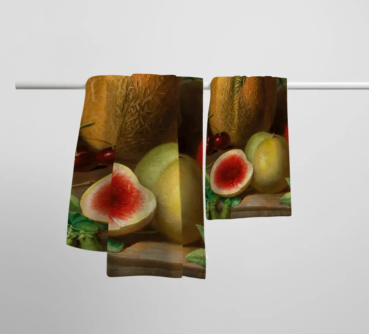 Natura morta di frutta e verdura - Realismo classico L'abbondanza asciugamano da bagno da ClubArt