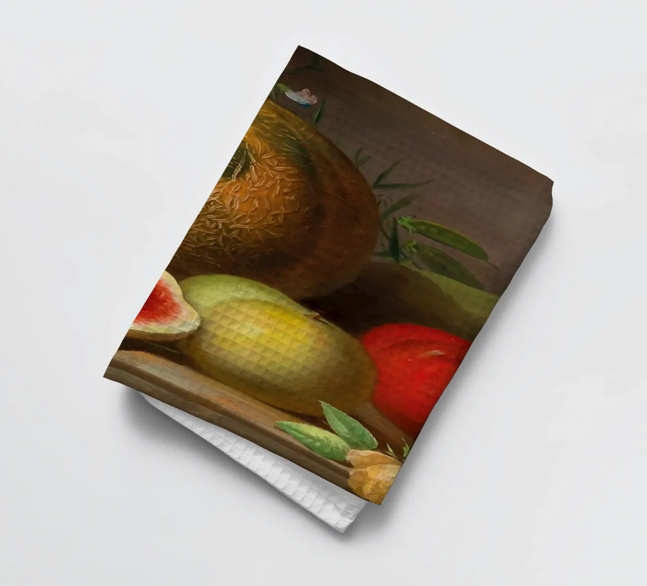 Natura morta di frutta e verdura - Realismo classico L'abbondanza canovaccio da cucina da ClubArt