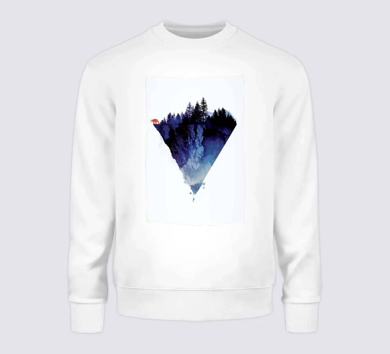 Near to the edge sweatshirt by Róbert Farkas