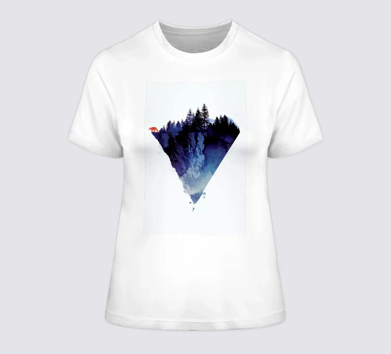 Near to the edge t-shirt ajusté pour femmes de Róbert Farkas