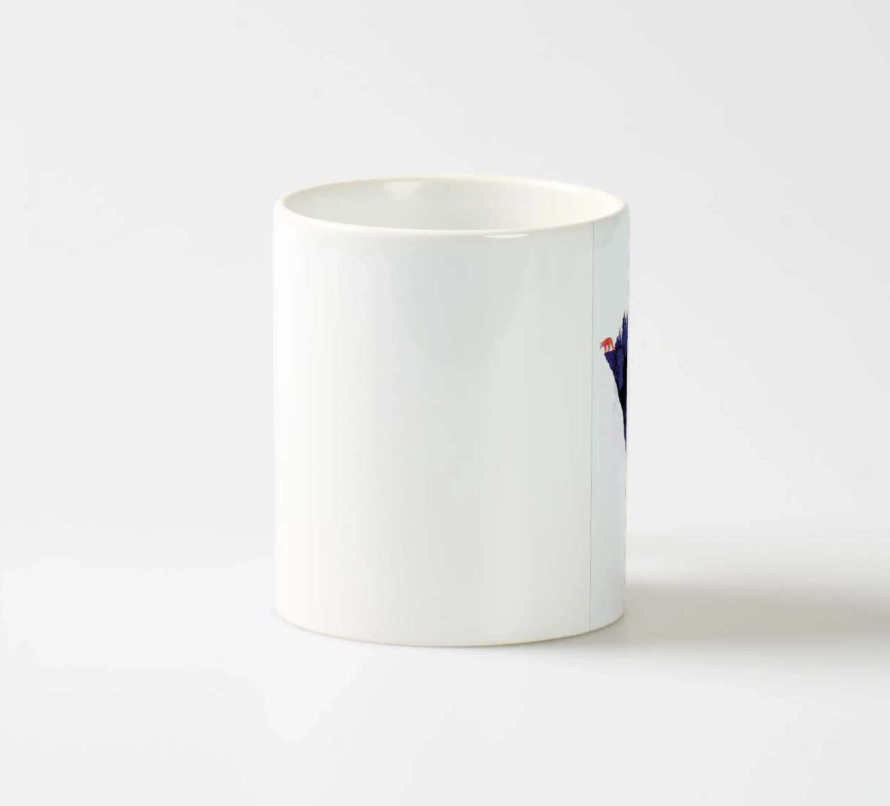 Near to the edge tazza in ceramica da Róbert Farkas