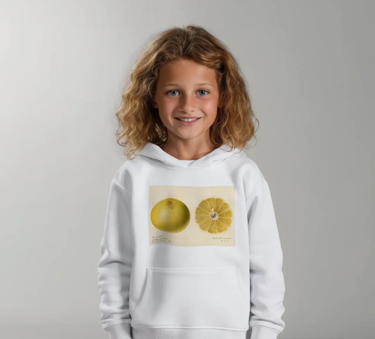 Dorthy Seedless Grapefruit Botanical Print - 1921 Art sudadera con capucha para niño de ClubArt