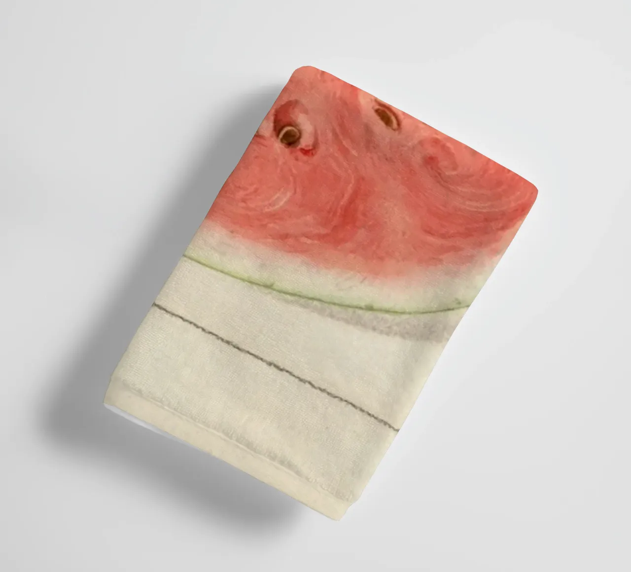 Tom Watson Watermelon Botanical Print - 1916 Steadman towel by ClubArt