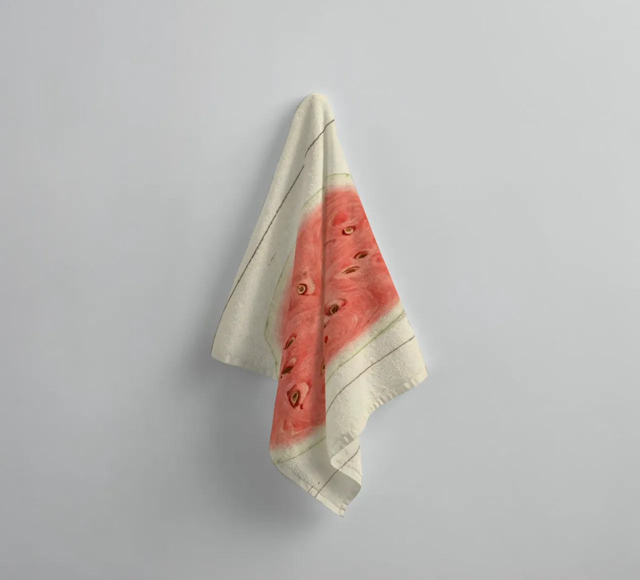 Tom Watson Watermelon Botanical Print - 1916 Steadman towel by ClubArt