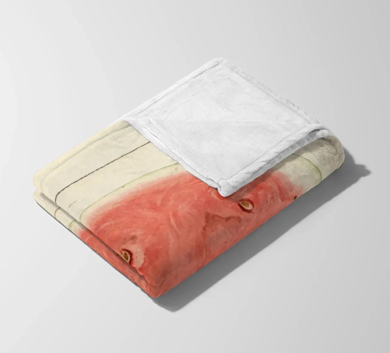 Tom Watson Watermelon Botanical Print - 1916 Steadman fleece blanket by ClubArt