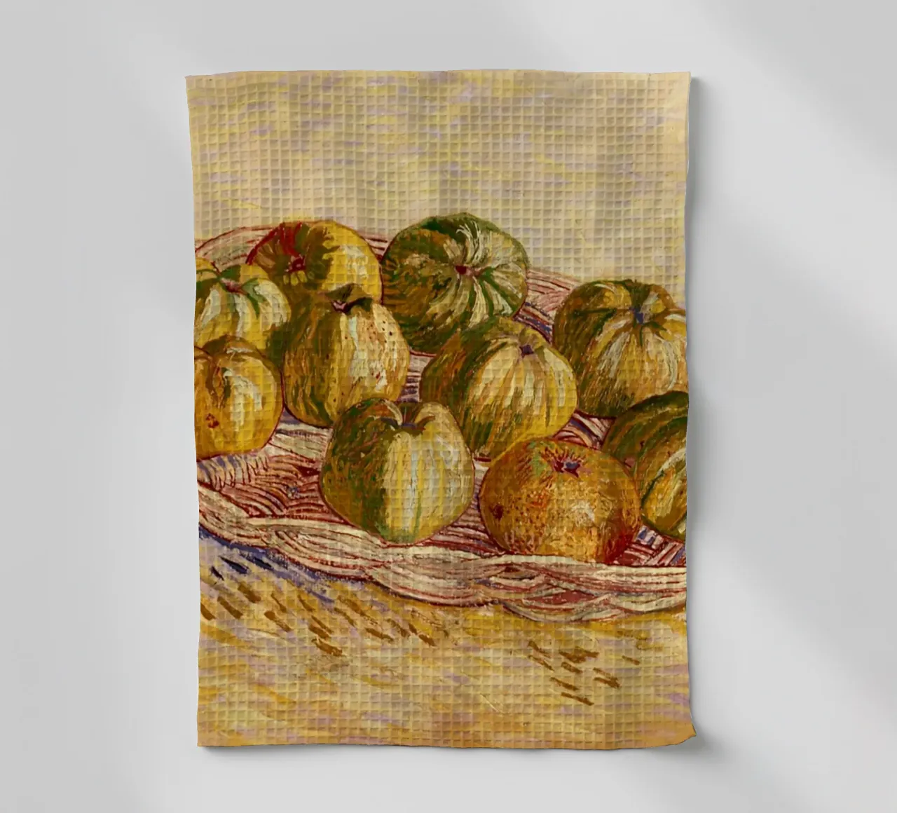 Van Gogh Nature morte Quinces - L'art post-impressionniste torchon de ClubArt