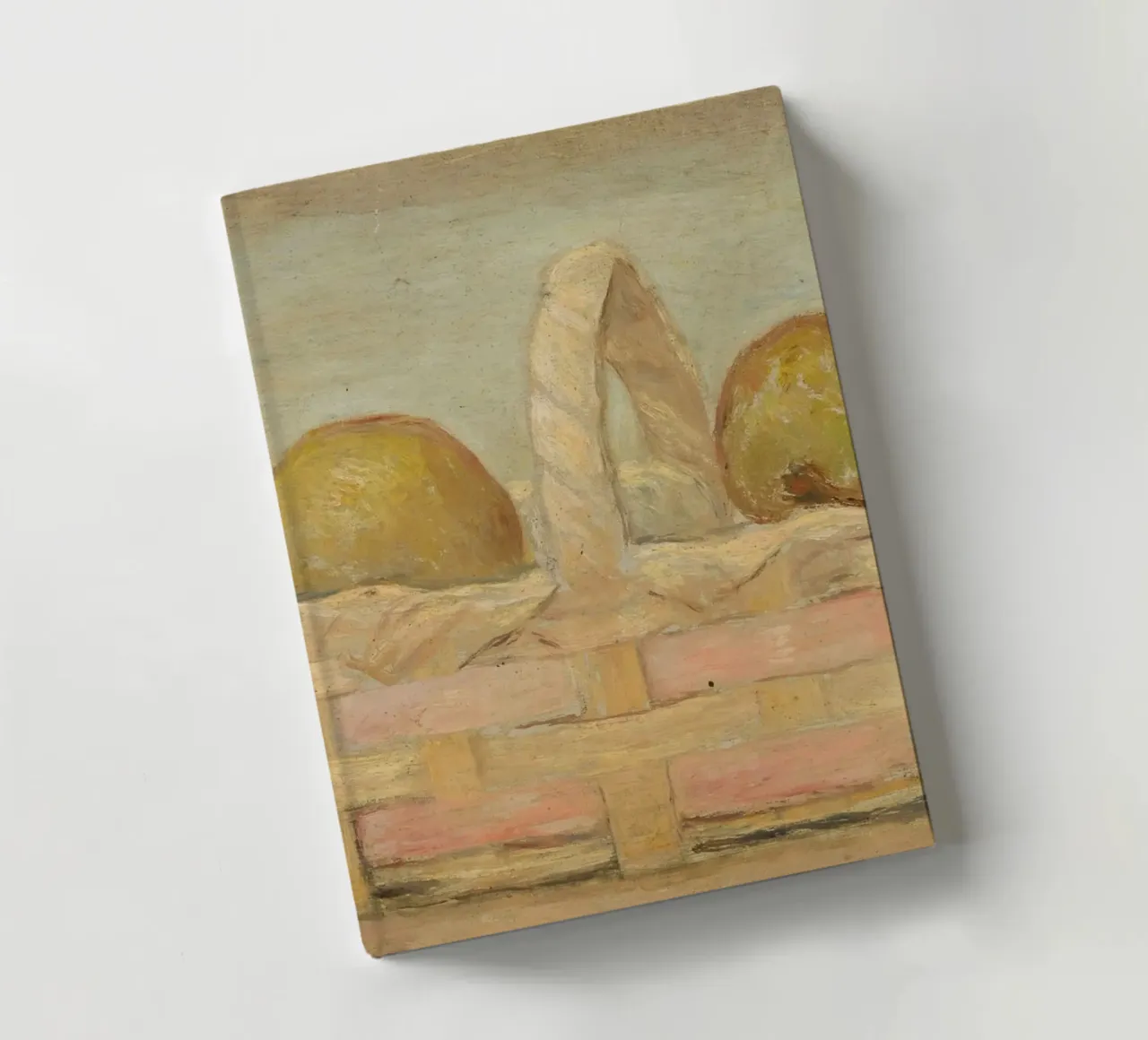 Makowski Still Life Fruit Basket - Rustic Painting notebook by ClubArt