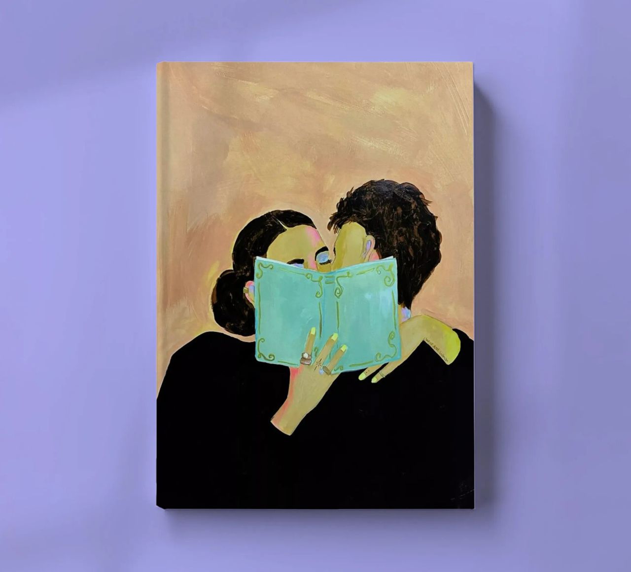 Peekaboo No. 4 notebook by Paloma Kua
