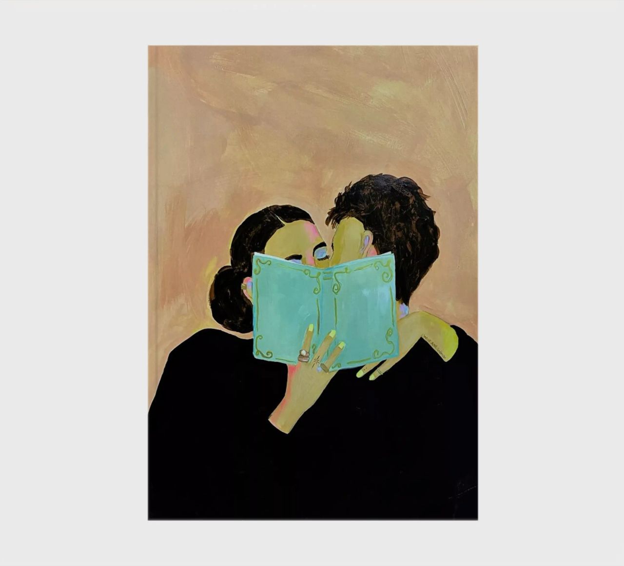 Peekaboo No. 4 notebook by Paloma Kua
