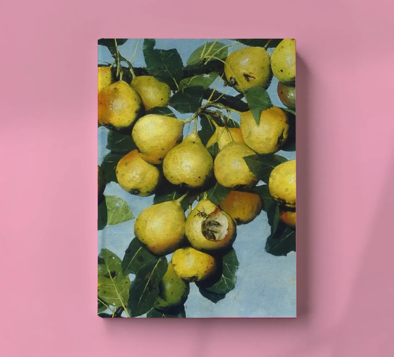 Pere Decker con vespe - Pittura realistica di un albero da frutta diario da ClubArt