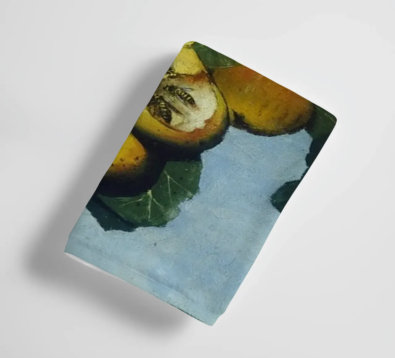 Pere Decker con vespe - Pittura realistica di un albero da frutta asciugamano da bagno da ClubArt