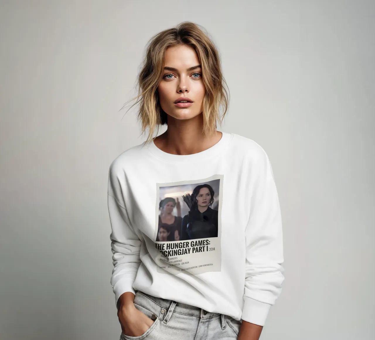 THE HUNGER GAMES MOCKINGJAY PART I 2014 sweatshirt by MVFminimalist