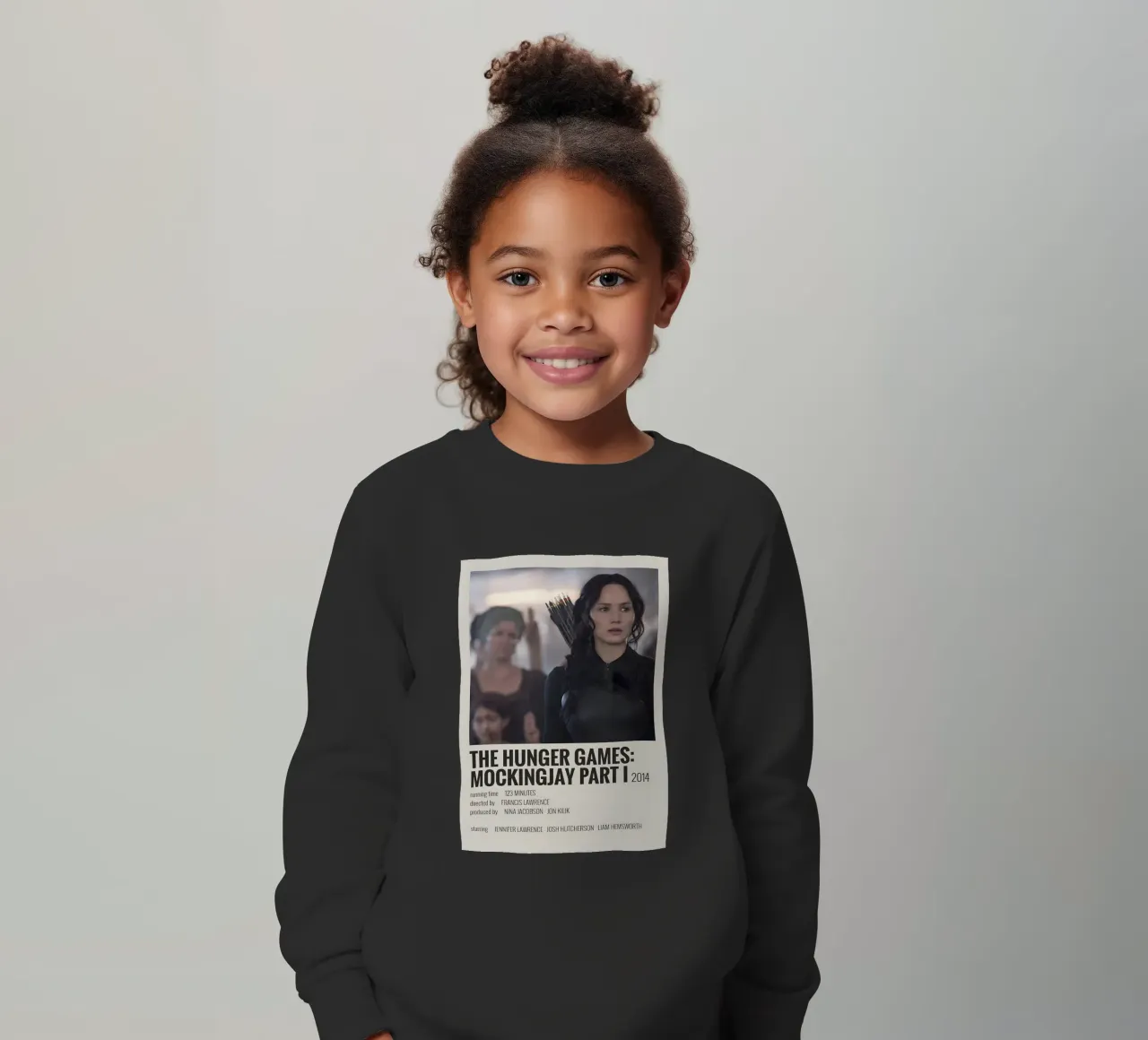 THE HUNGER GAMES MOCKINGJAY PART I 2014 felpa bambino da MVFminimalist