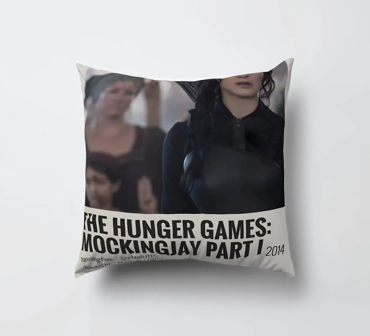 THE HUNGER GAMES MOCKINGJAY PART I 2014 Kissen von MVFminimalist