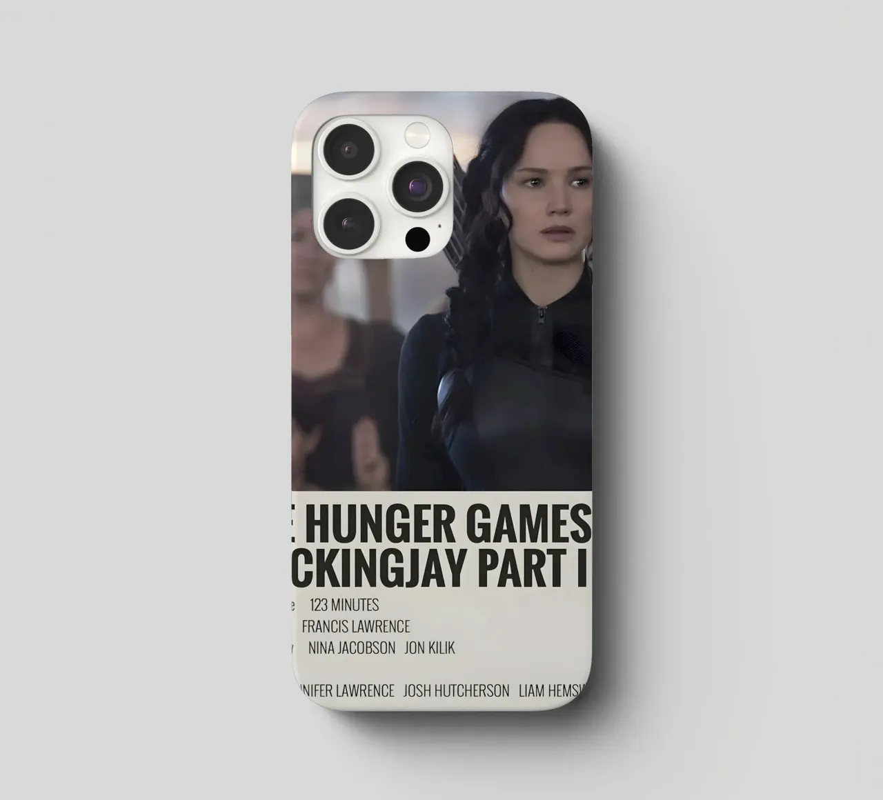 THE HUNGER GAMES MOCKINGJAY PART I 2014 cover iphone da MVFminimalist