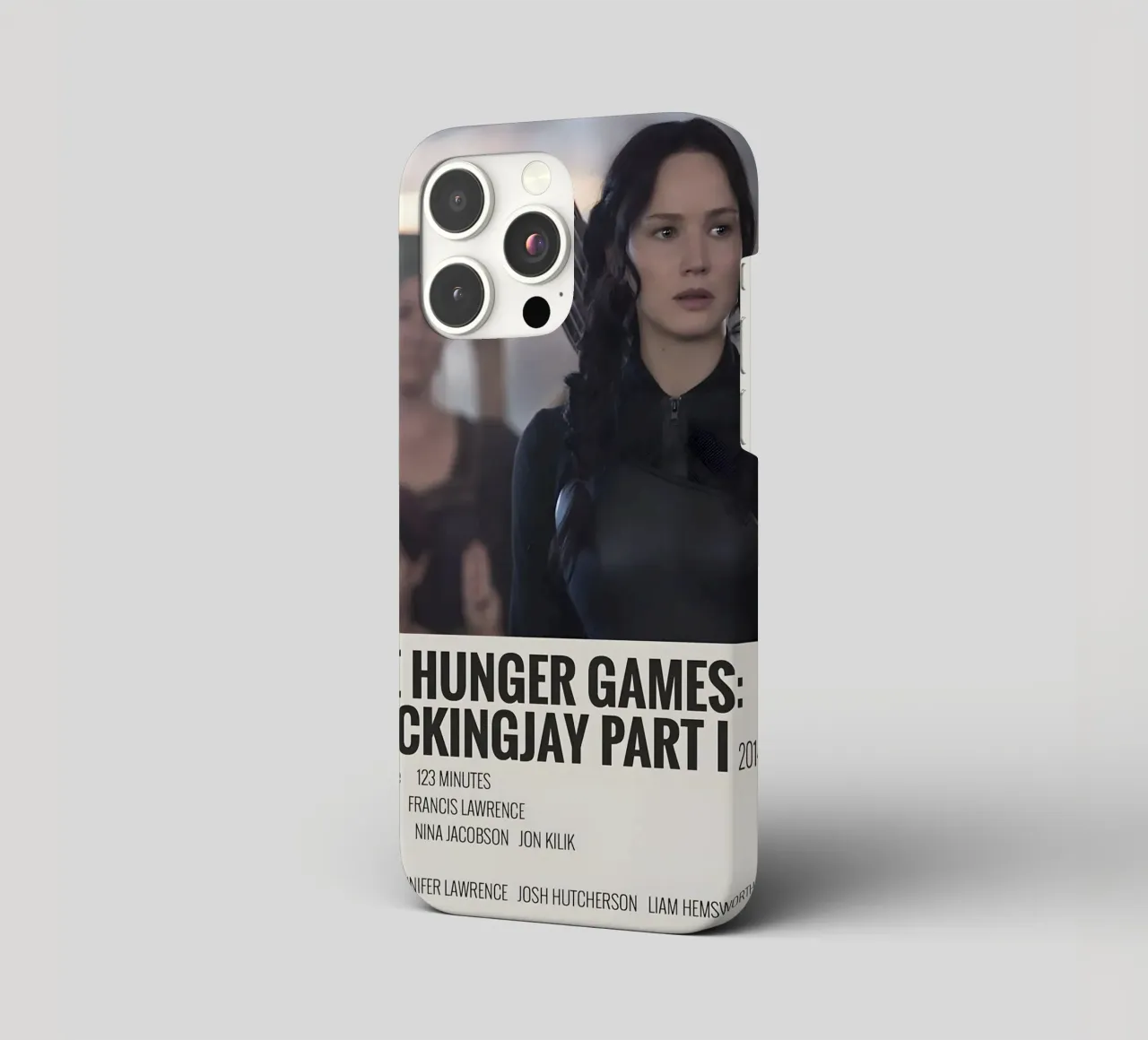 THE HUNGER GAMES MOCKINGJAY PART I 2014 cover iphone da MVFminimalist