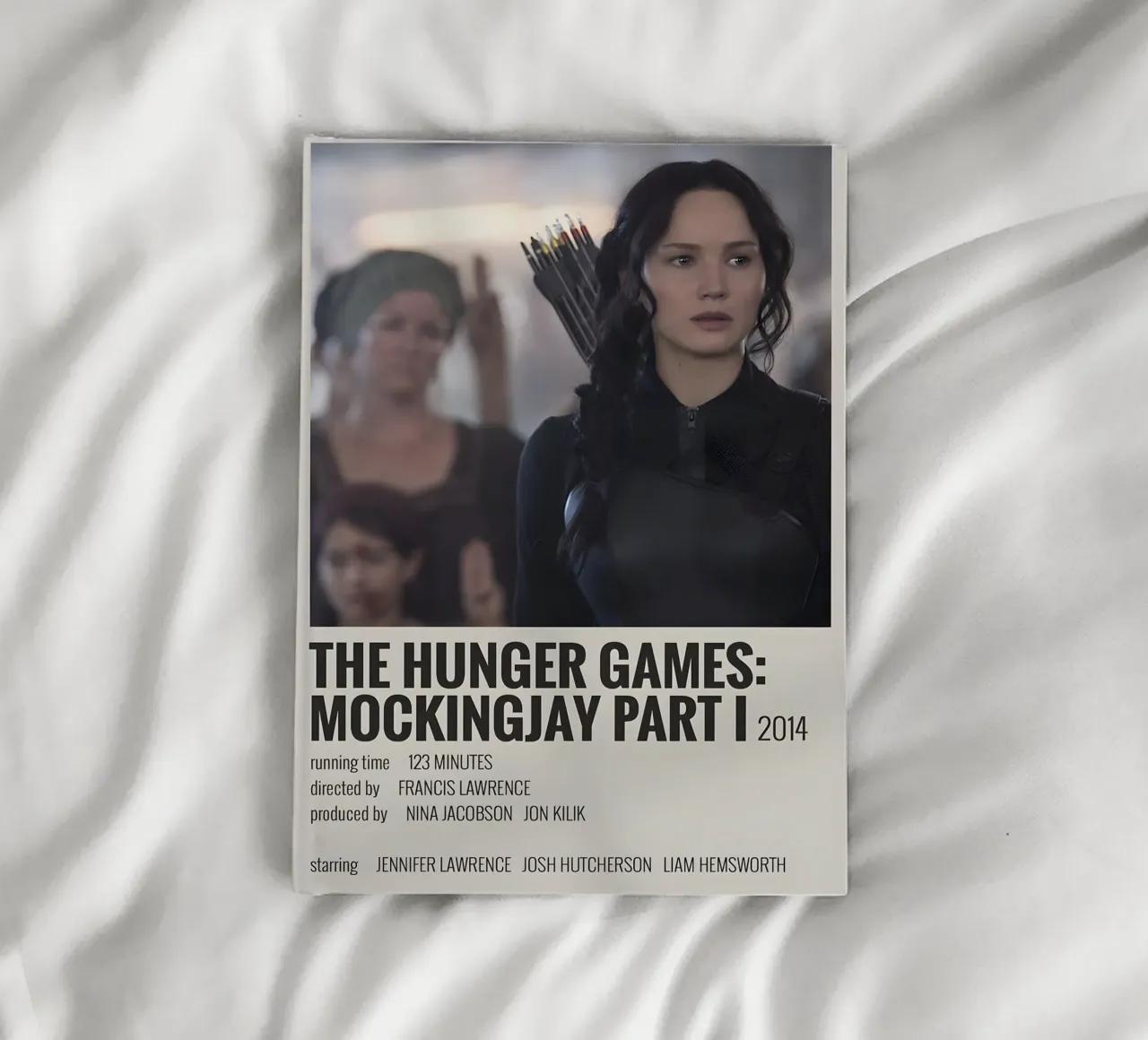 THE HUNGER GAMES MOCKINGJAY PART I 2014 notebook by MVFminimalist