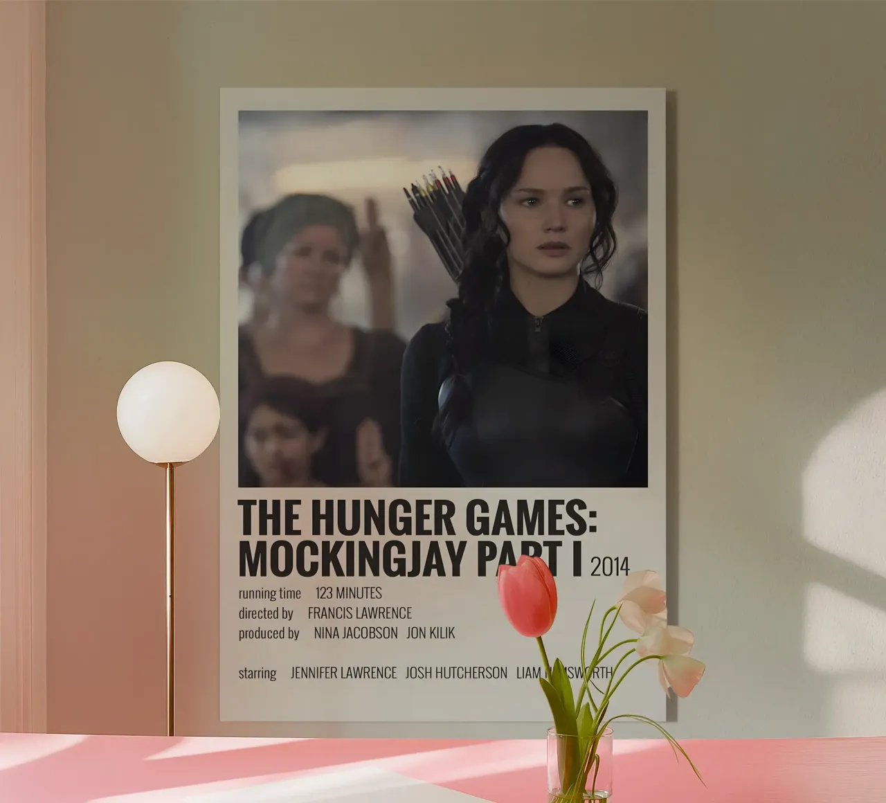 THE HUNGER GAMES MOCKINGJAY PART I 2014 plexiglass da MVFminimalist