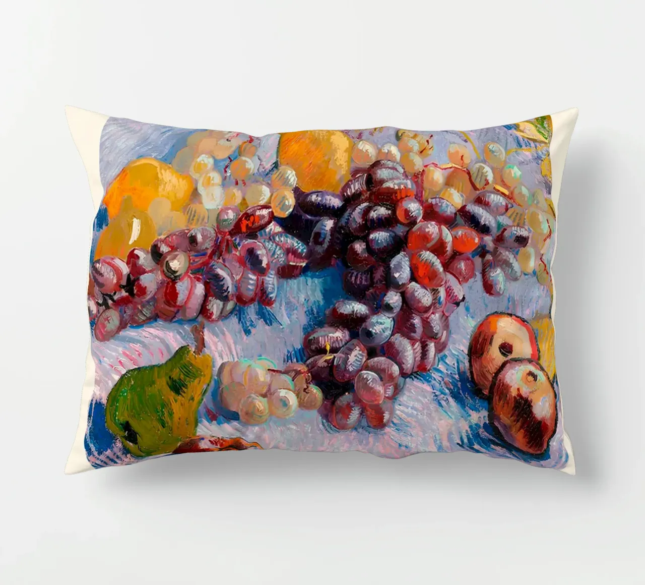 Van Gogh "Uva, limoni, pere, mele" Mercato della frutta cuscino da ClubArt