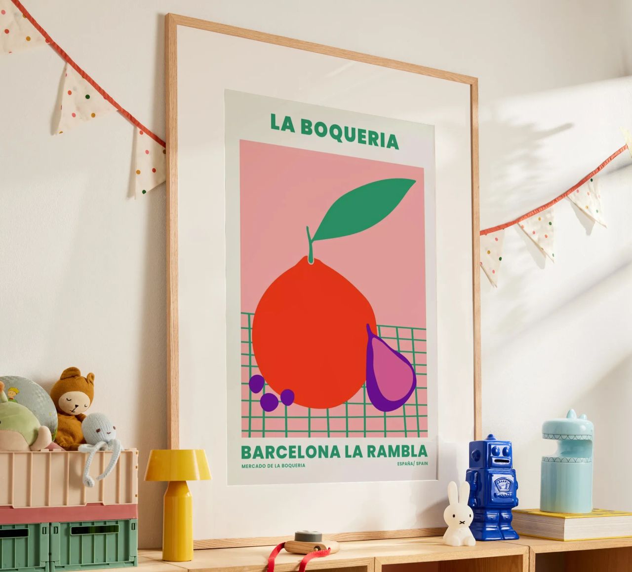 La Boqueria poster by Pure