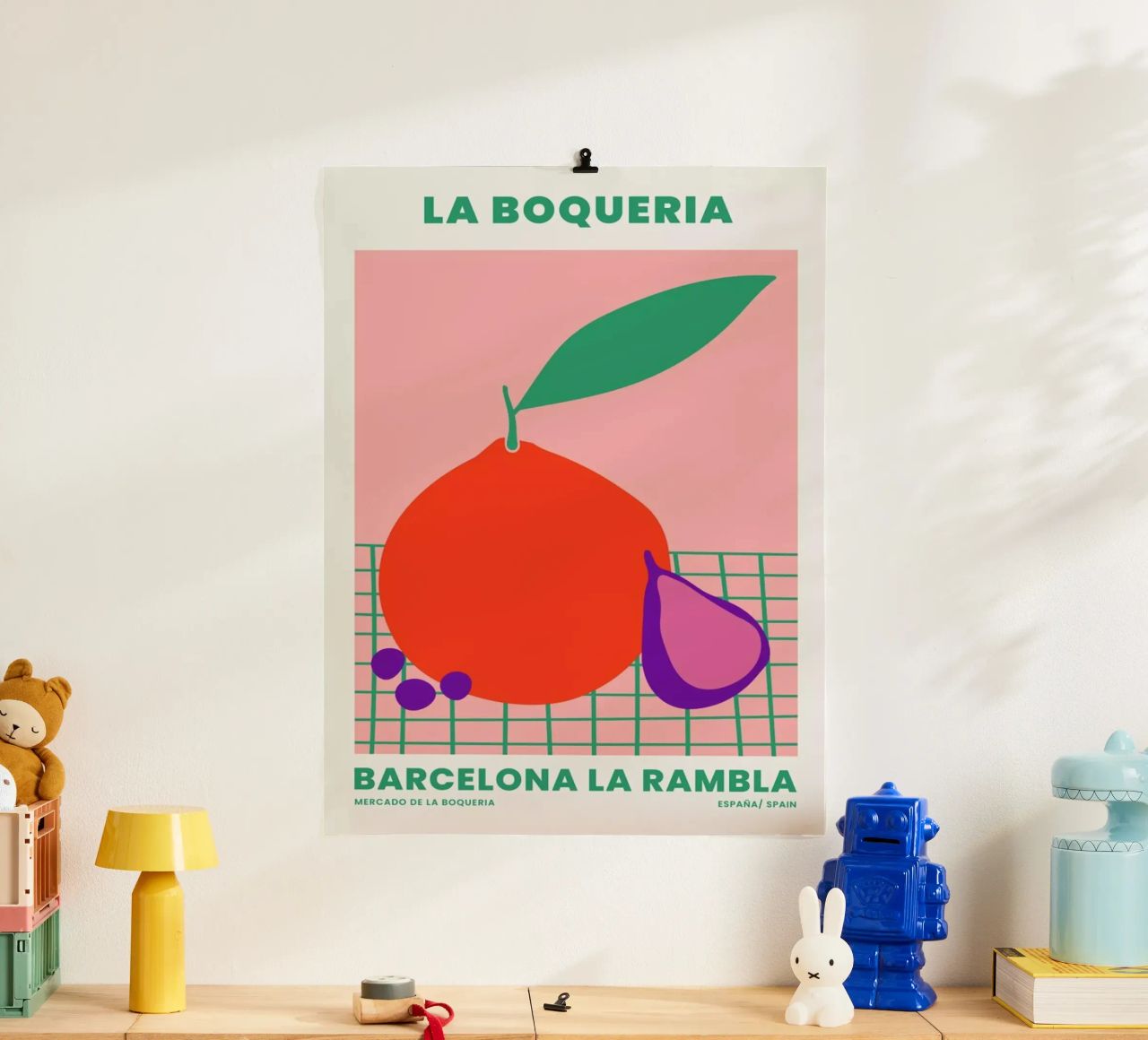 La Boqueria poster by Pure