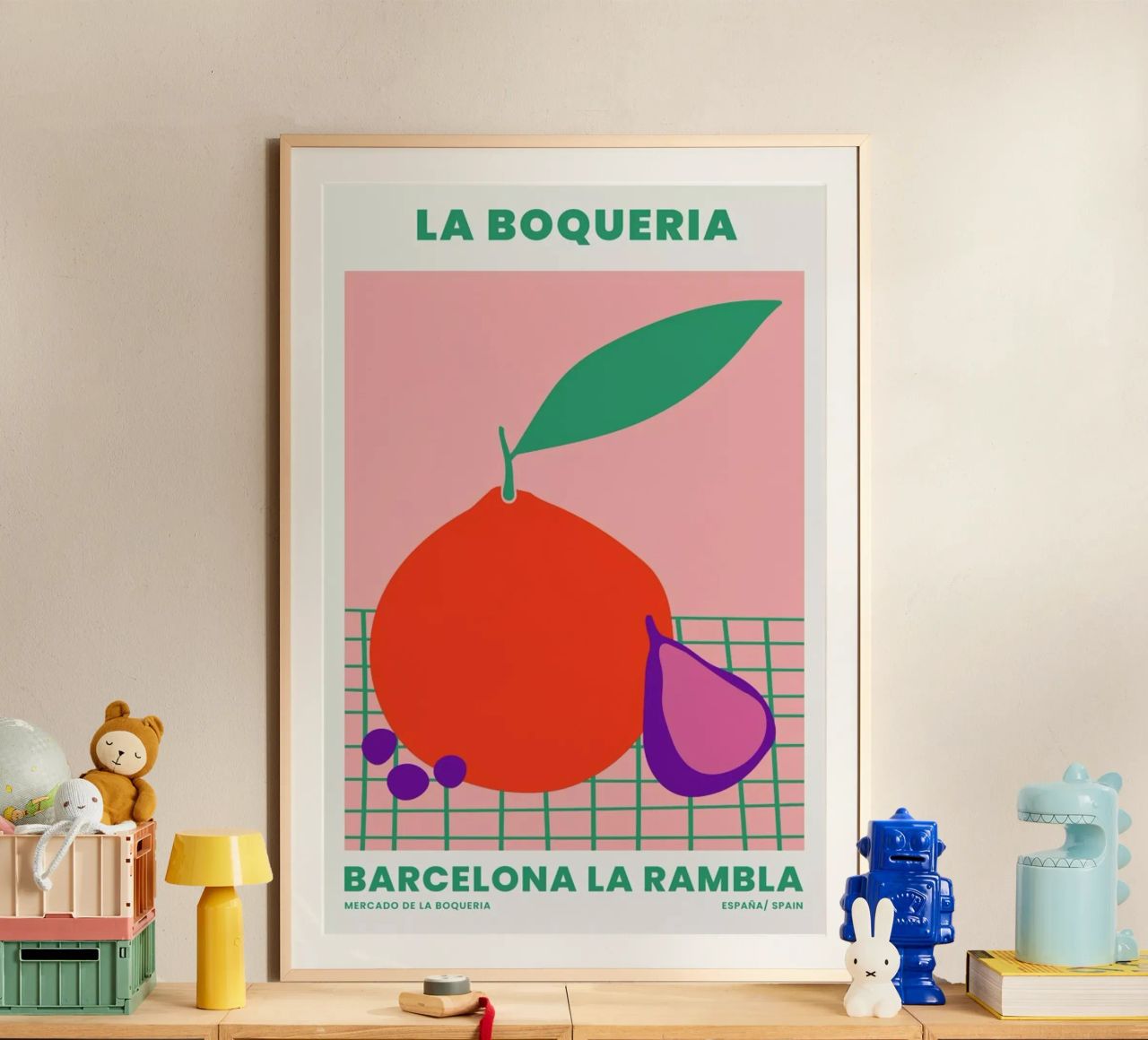La Boqueria poster by Pure