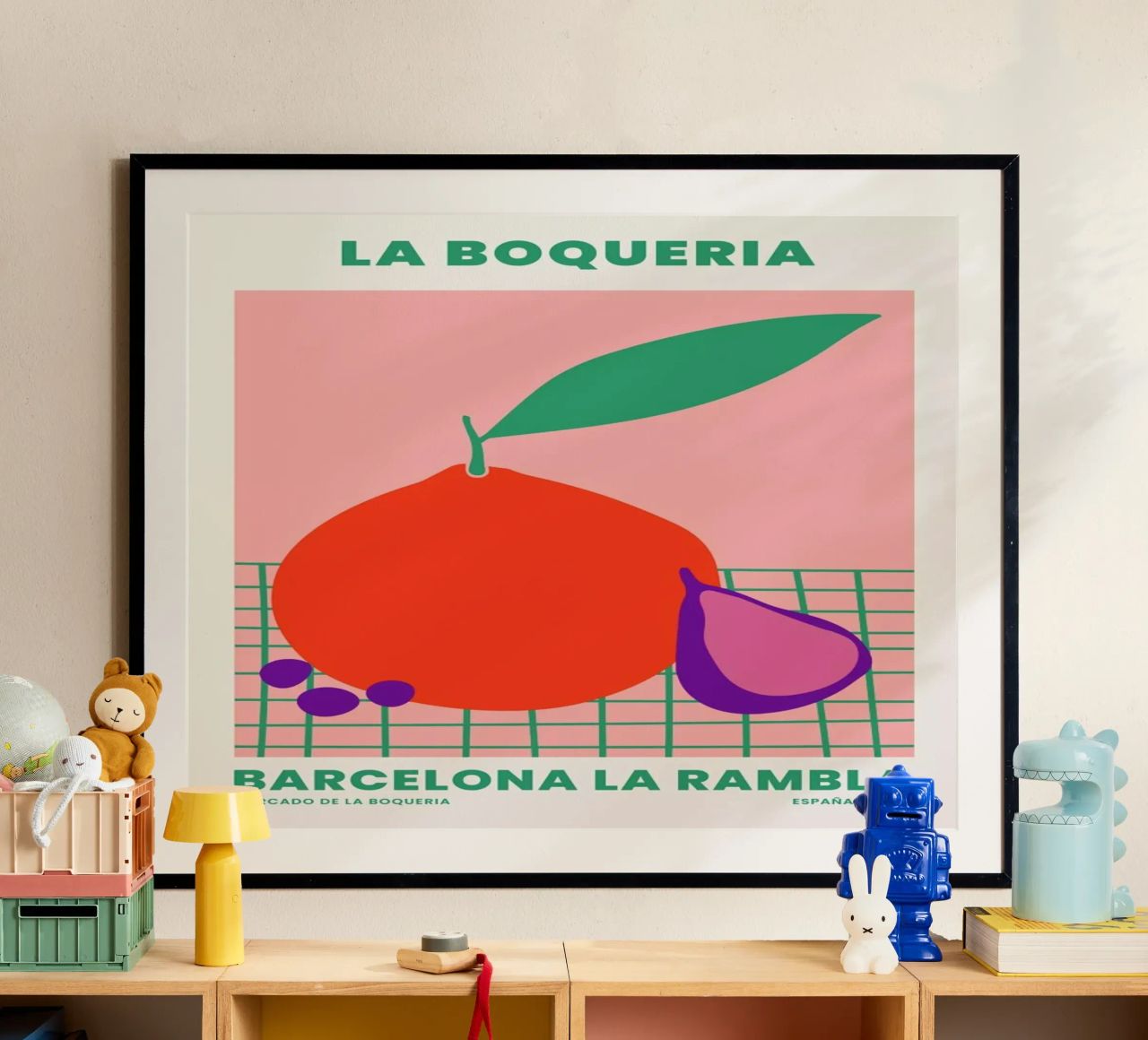 La Boqueria poster by Pure