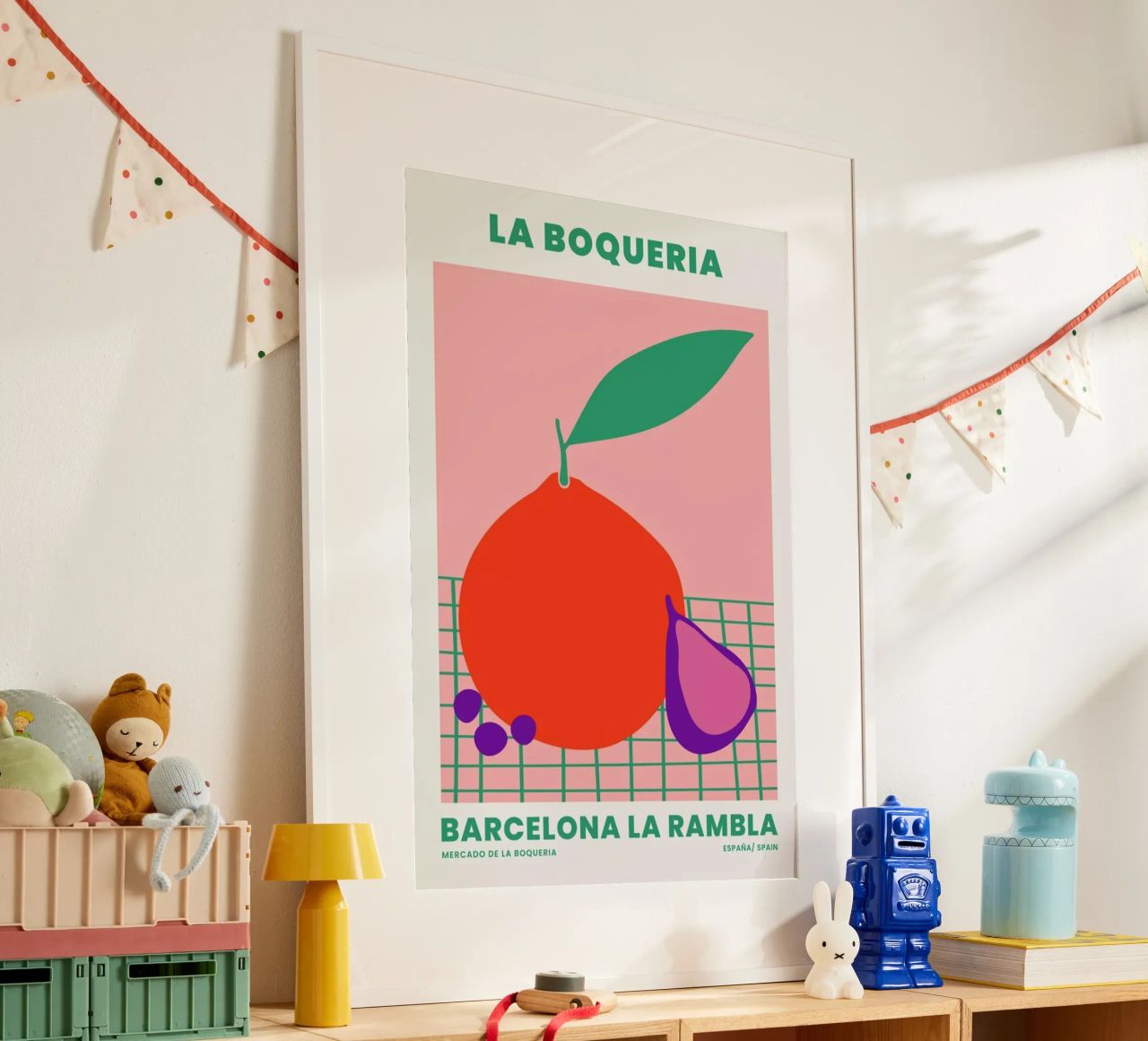 La Boqueria poster by Pure