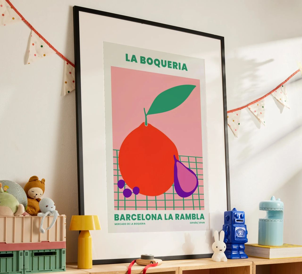 La Boqueria poster by Pure