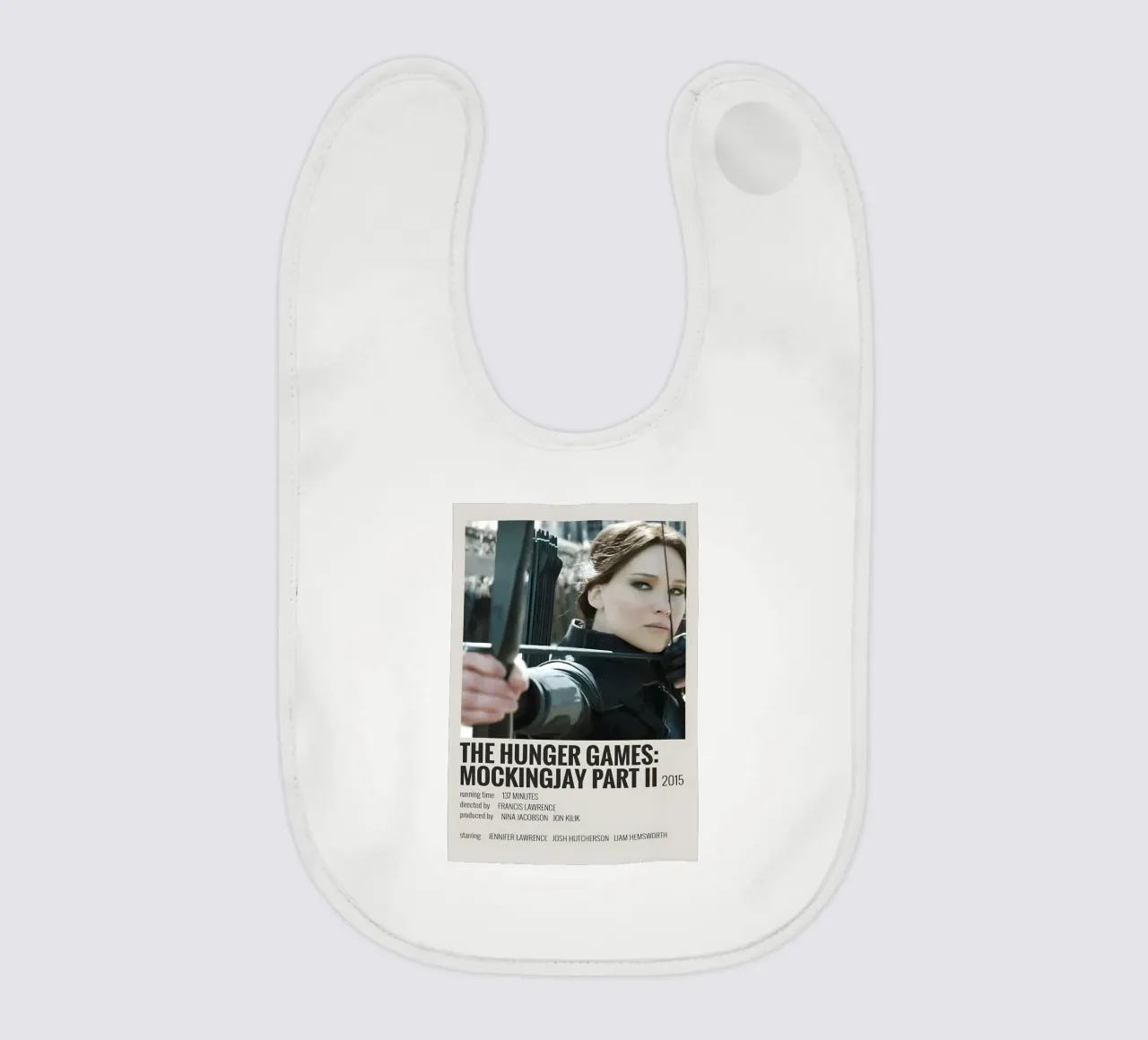 THE HUNGER GAMES MOCKINGJAY PART II 2015 bavaglino da MVFminimalist