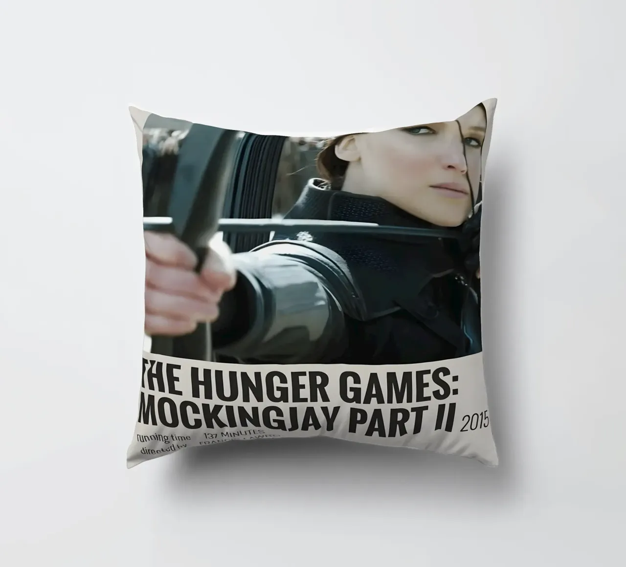 THE HUNGER GAMES MOCKINGJAY PART II 2015 cuscino da MVFminimalist