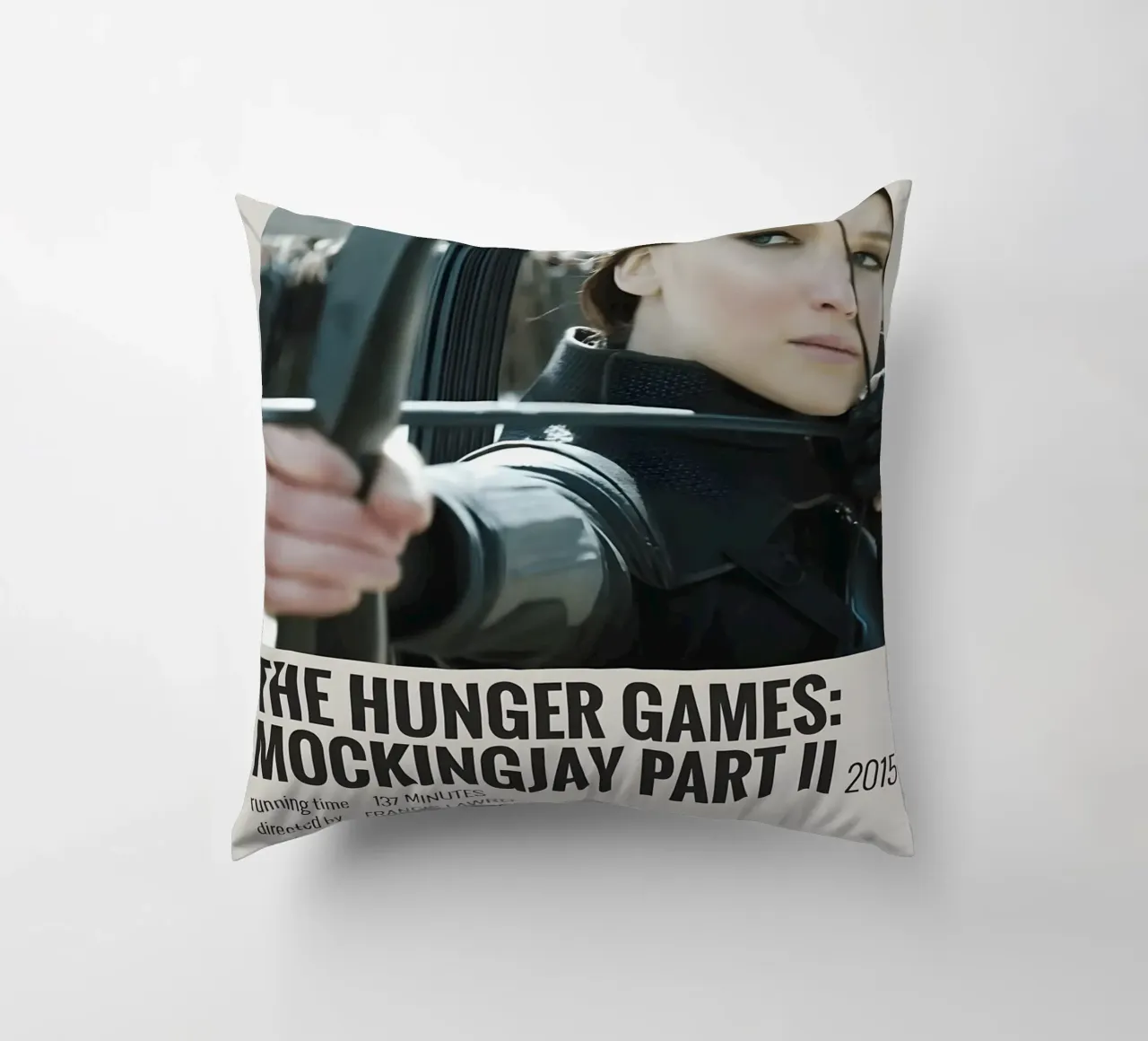 THE HUNGER GAMES MOCKINGJAY PART II 2015 cuscino da MVFminimalist