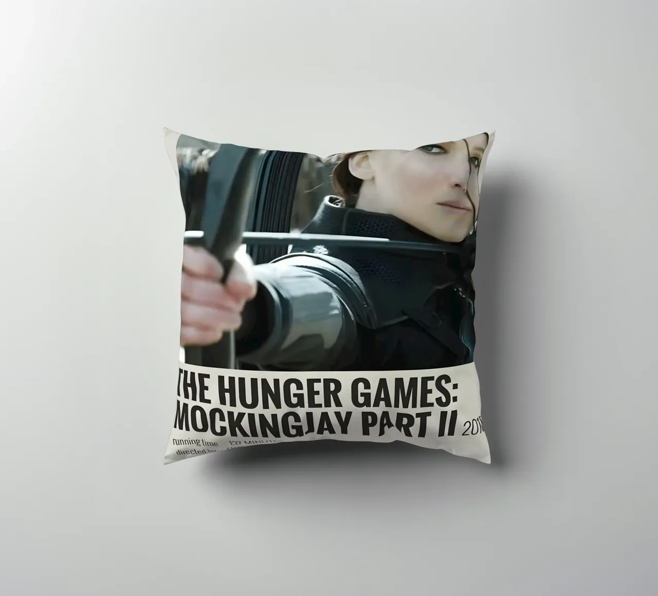 THE HUNGER GAMES MOCKINGJAY PART II 2015 cuscino da MVFminimalist