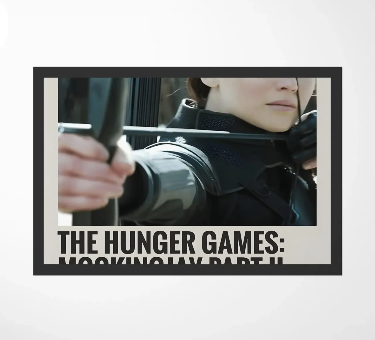 THE HUNGER GAMES MOCKINGJAY PART II 2015 doormat by MVFminimalist