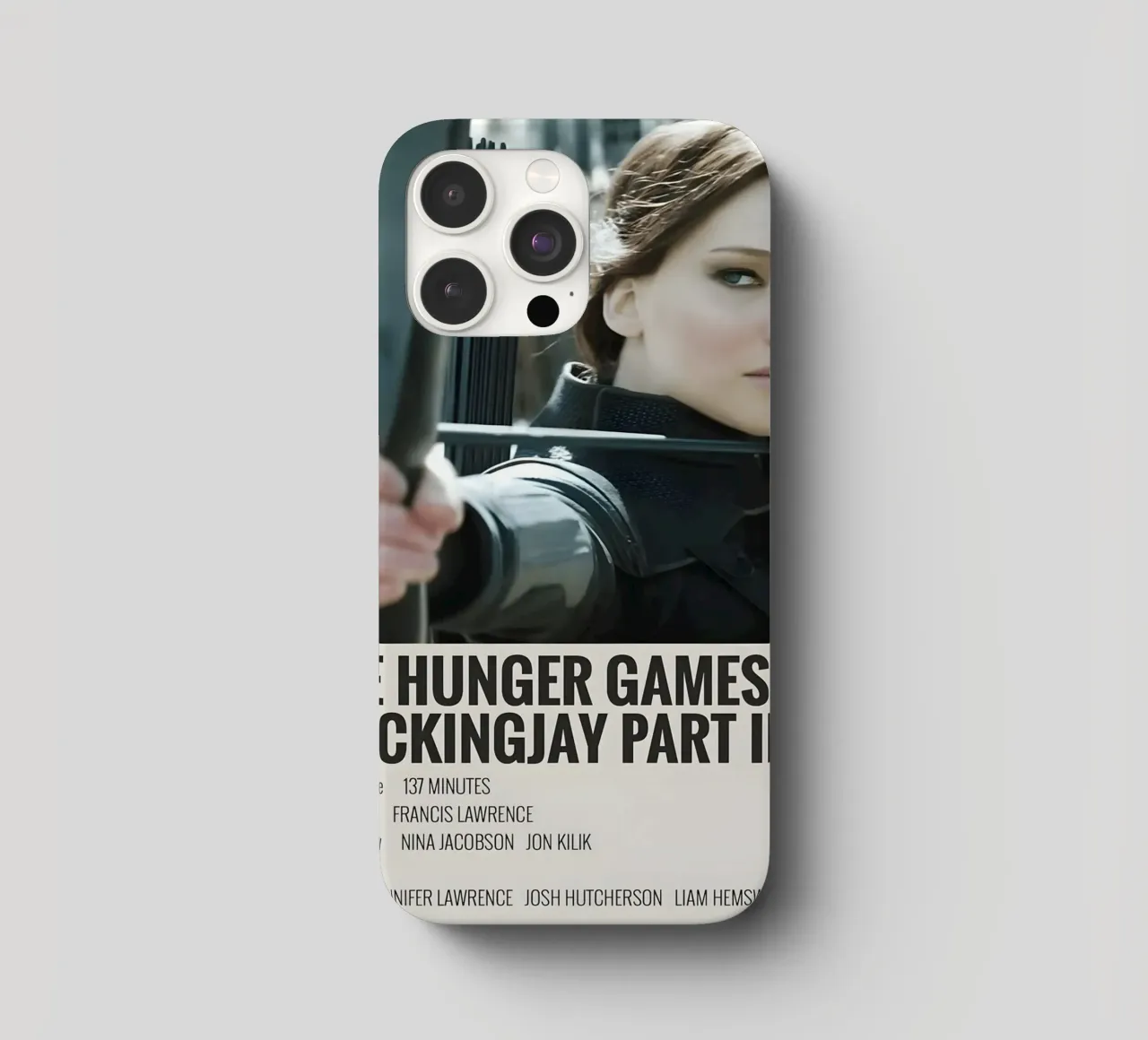 THE HUNGER GAMES MOCKINGJAY PART II 2015 cover iphone da MVFminimalist
