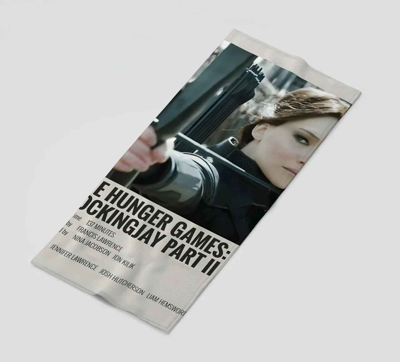 THE HUNGER GAMES MOCKINGJAY PART II 2015 telo mare da MVFminimalist