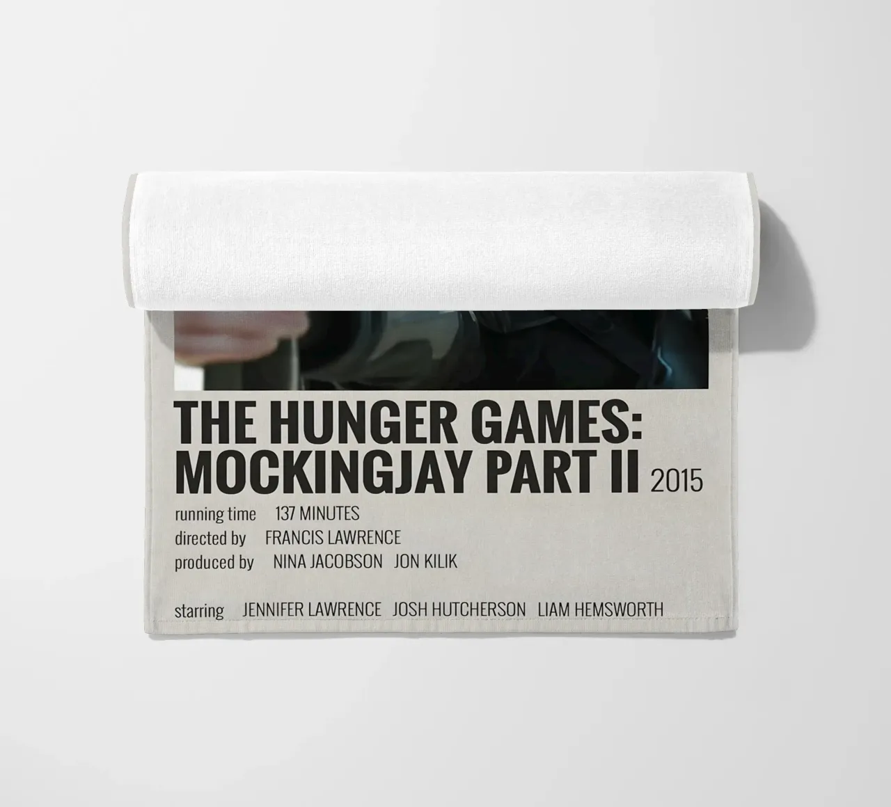 THE HUNGER GAMES MOCKINGJAY PART II 2015 telo mare da MVFminimalist