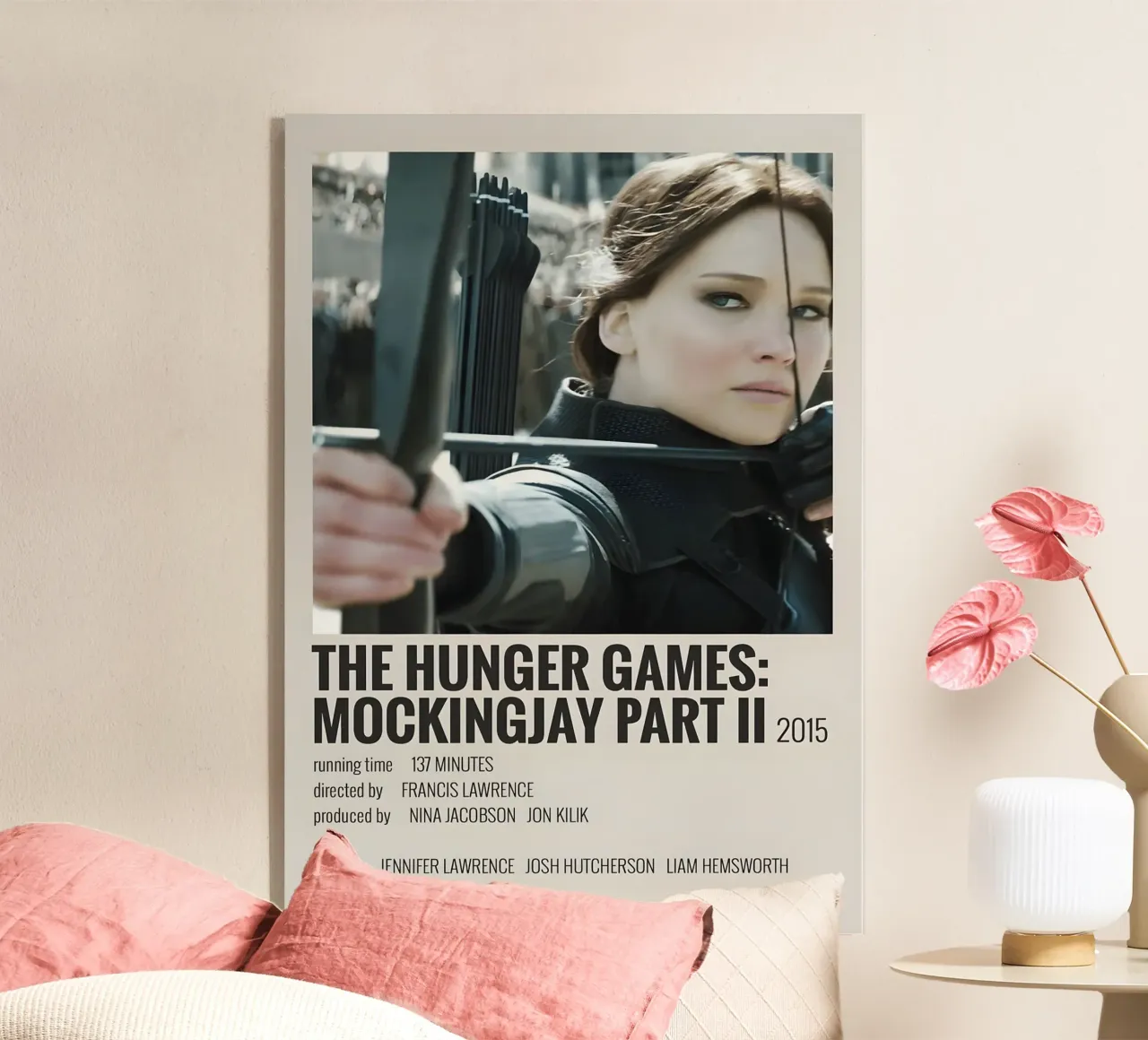 THE HUNGER GAMES MOCKINGJAY PART II 2015 plexiglass da MVFminimalist