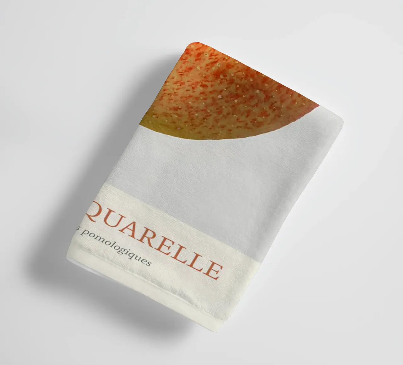Aquarelle Fruits - Red & Yellow Mango Botanical Print towel by ClubArt